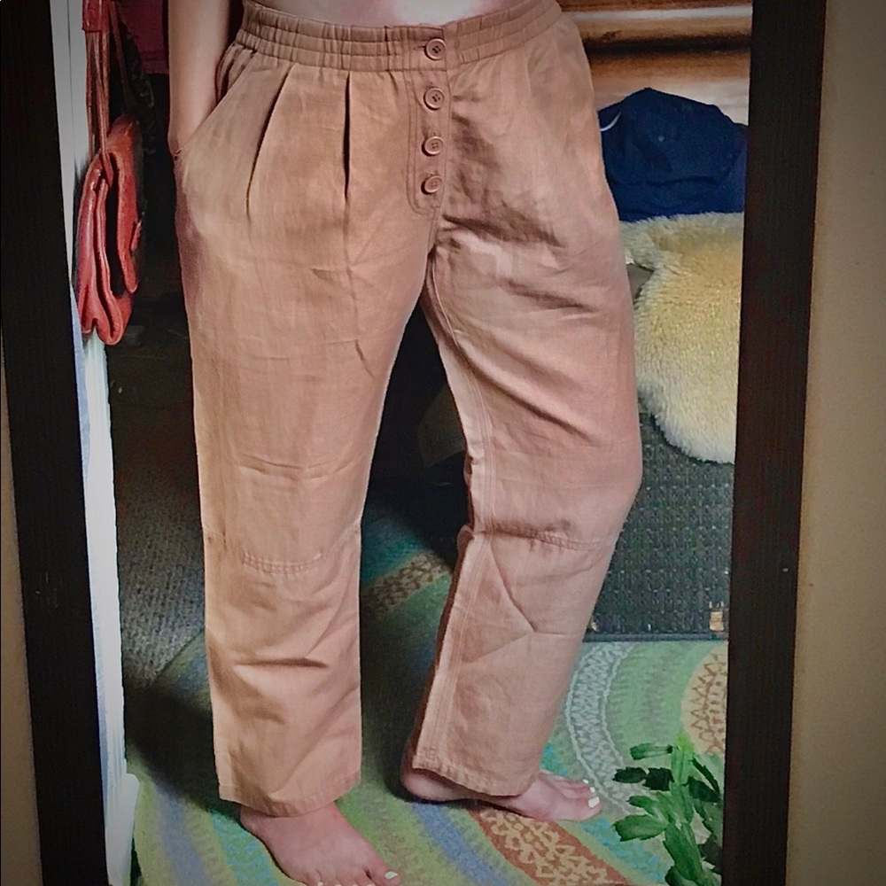 Apiece Apart Fara Linen Easy Pant